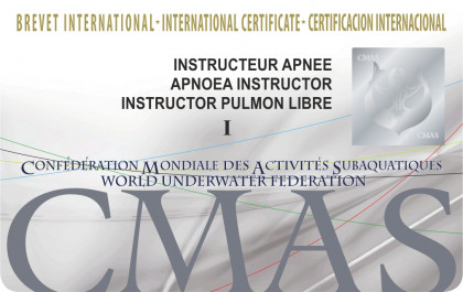 One Star Freediving Instructor card image
