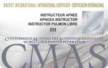 Three Star Freediving Instructor card image
