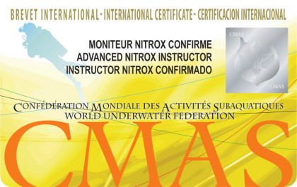 Nitrox Advanced Instructor card image